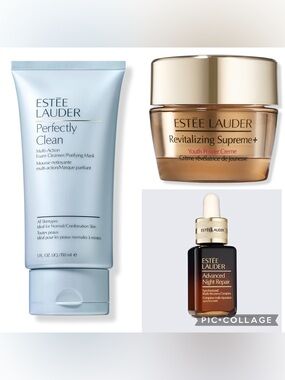 New! Estee Lauder lot of cleanser, youth power creme and advanced night repair